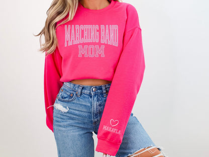 Personalized  Marching Band Mom Sweatshirt