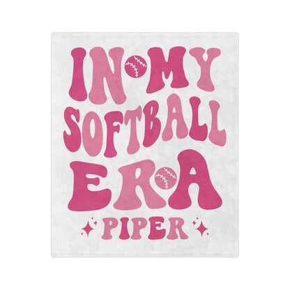 Custom In My Softball Era Blanket