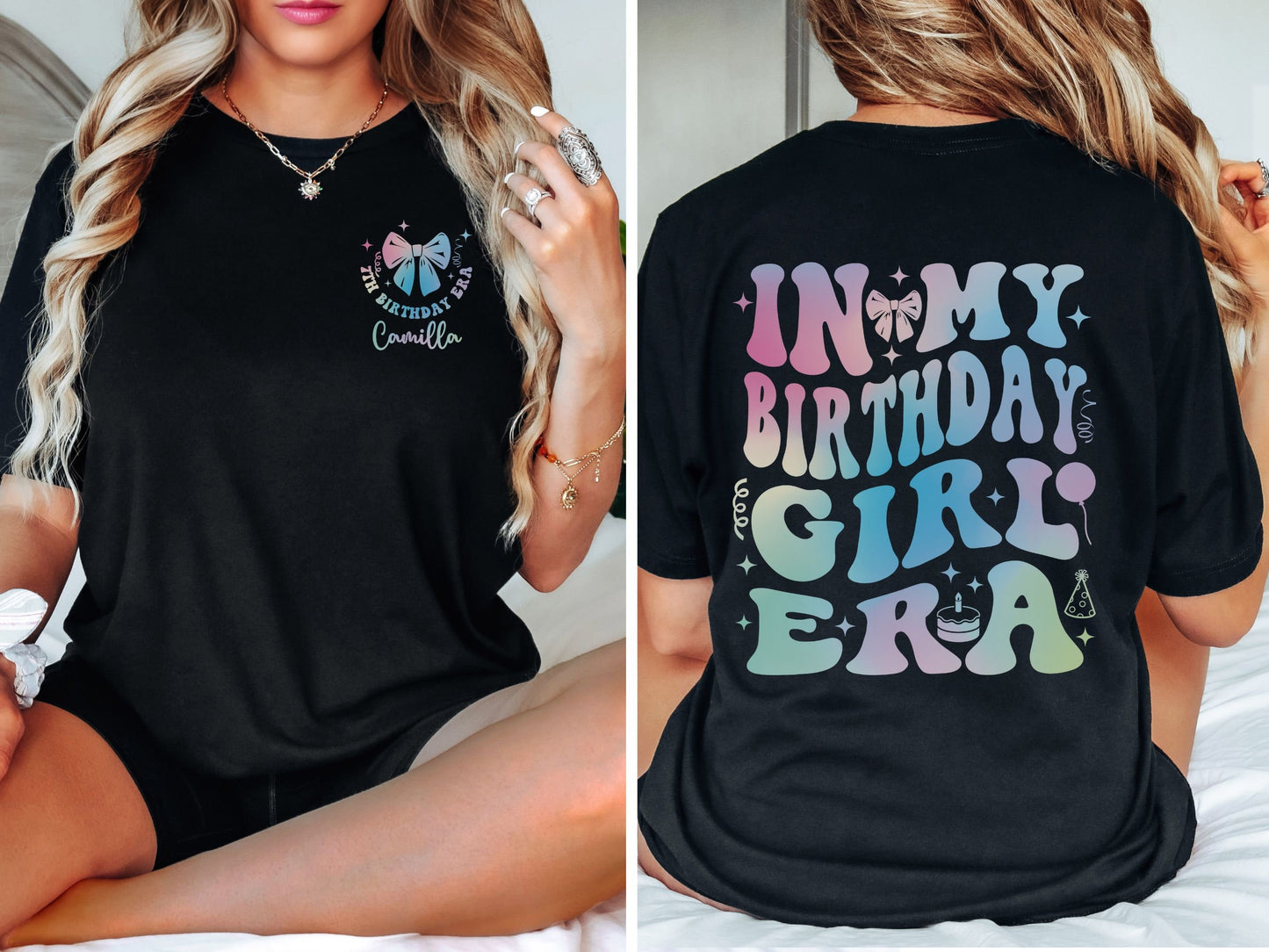 Custom In My Birthday Girl Era Shirt