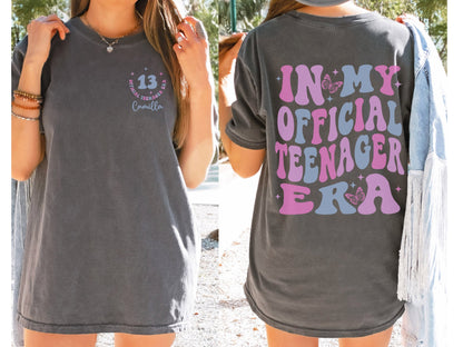 Personalized Official Teenager Era Shirt