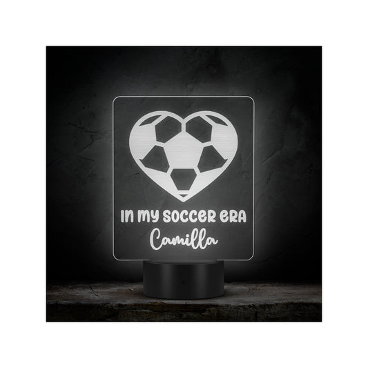 Personalized In My Soccer Era Night Light,