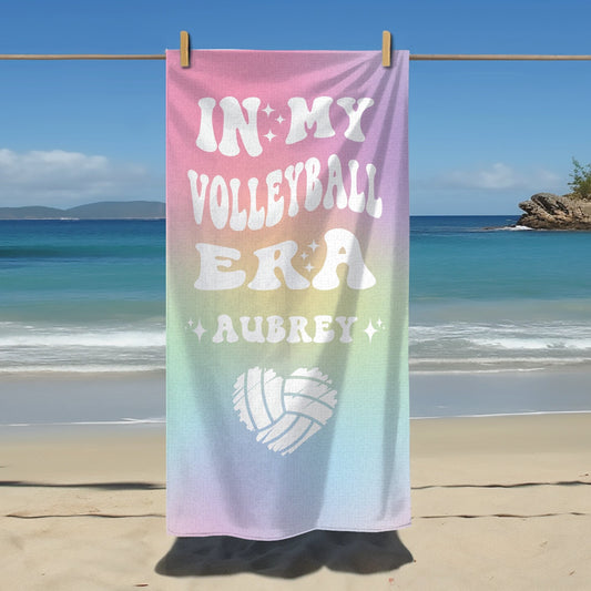 In My Volleyball Era Towel