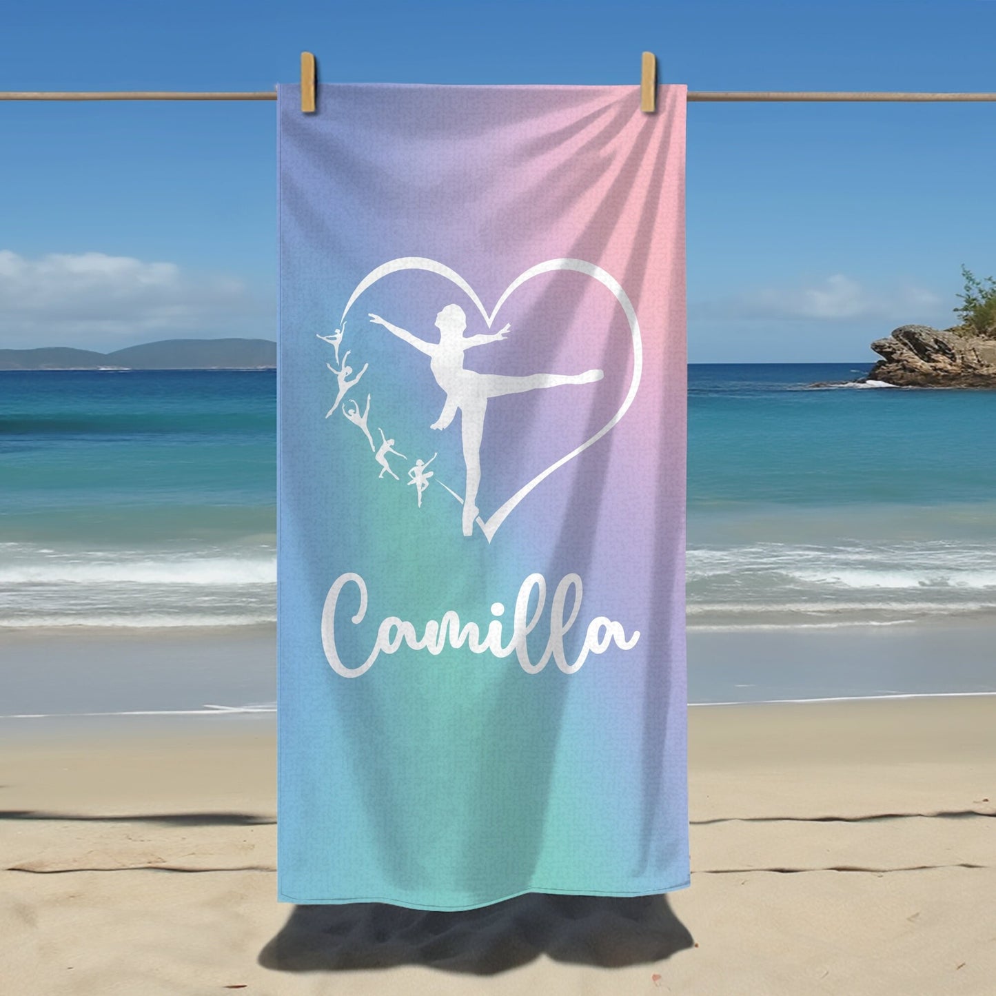 Custom Dance Towel