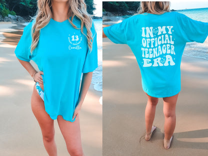 Personalized Official Teenager Era Shirt