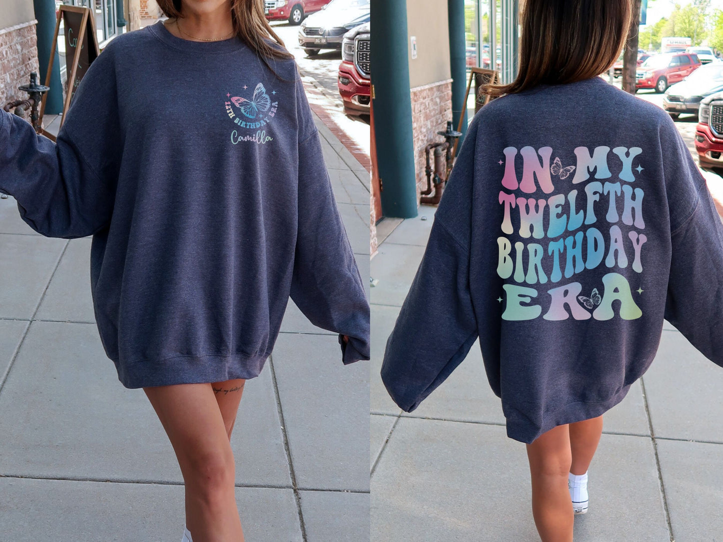 Custom In My Twelfth Birthday Era Sweatshirt