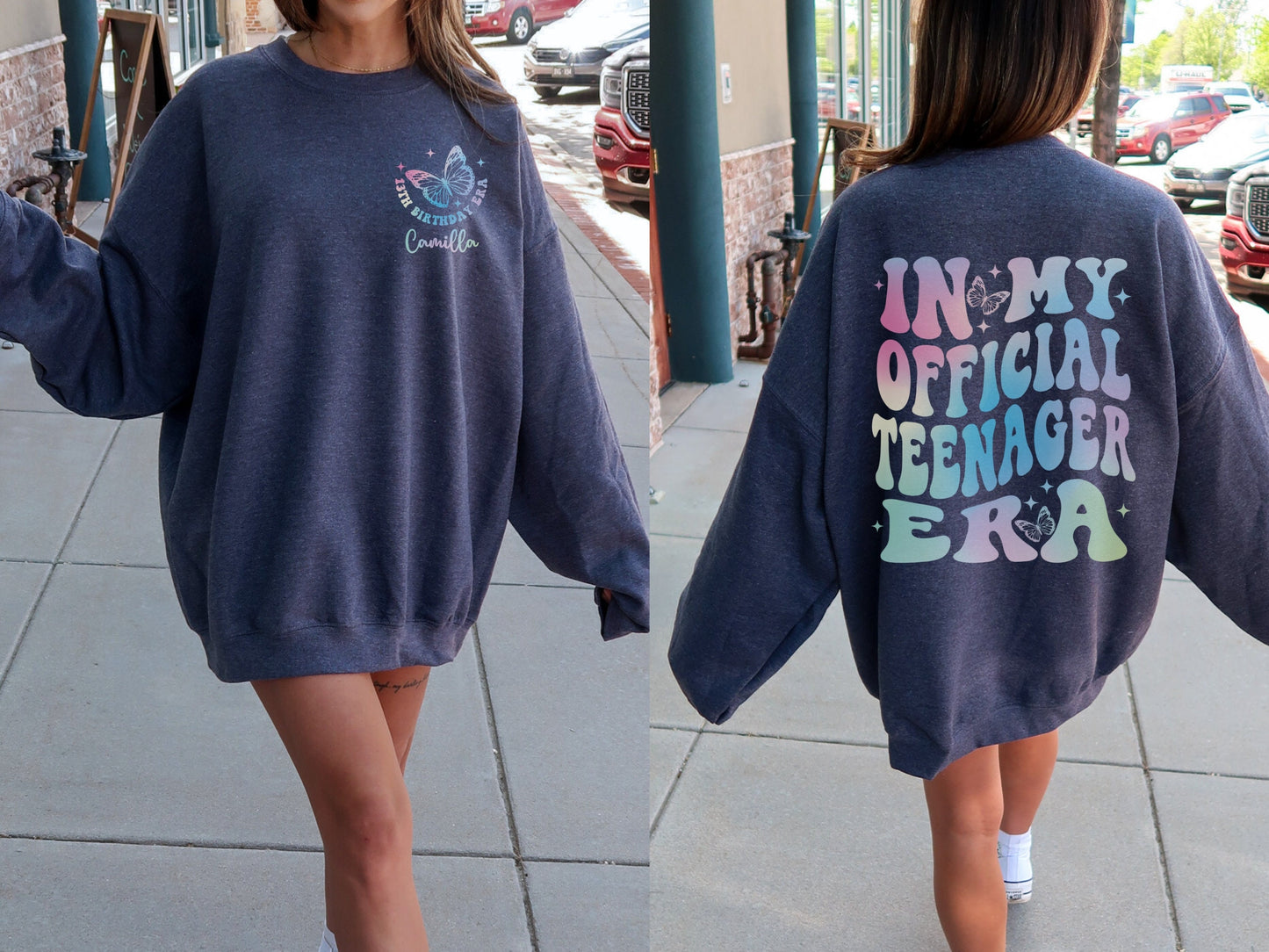 Custom In My Official Teenager Era Sweatshirt