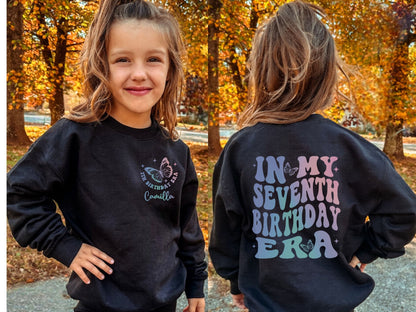 Custom In My Seventh Birthday Era Sweatshirt