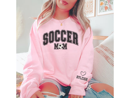 Personalized Soccer Mom Sweatshirt