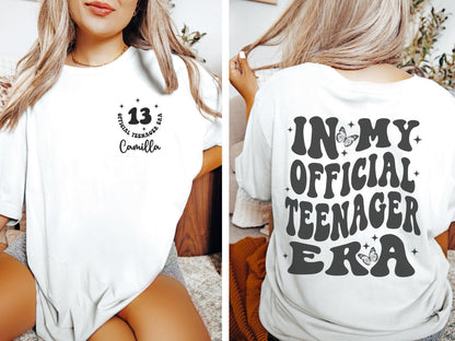 Personalized Official Teenager Era Shirt