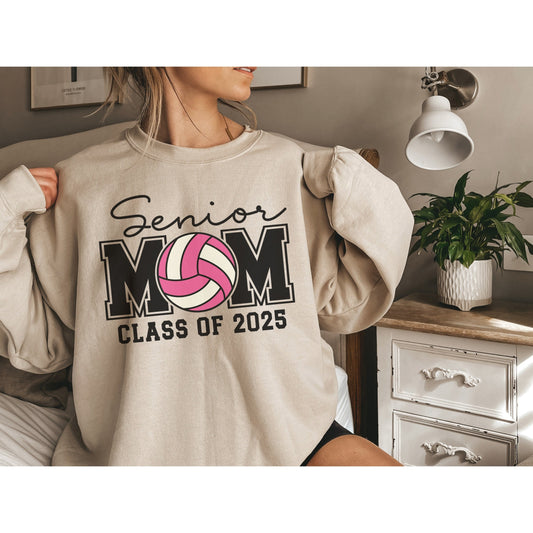 Senior Volleyball Mom Sweatshirt