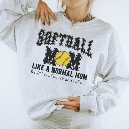 Softball Mom Sweatshirt