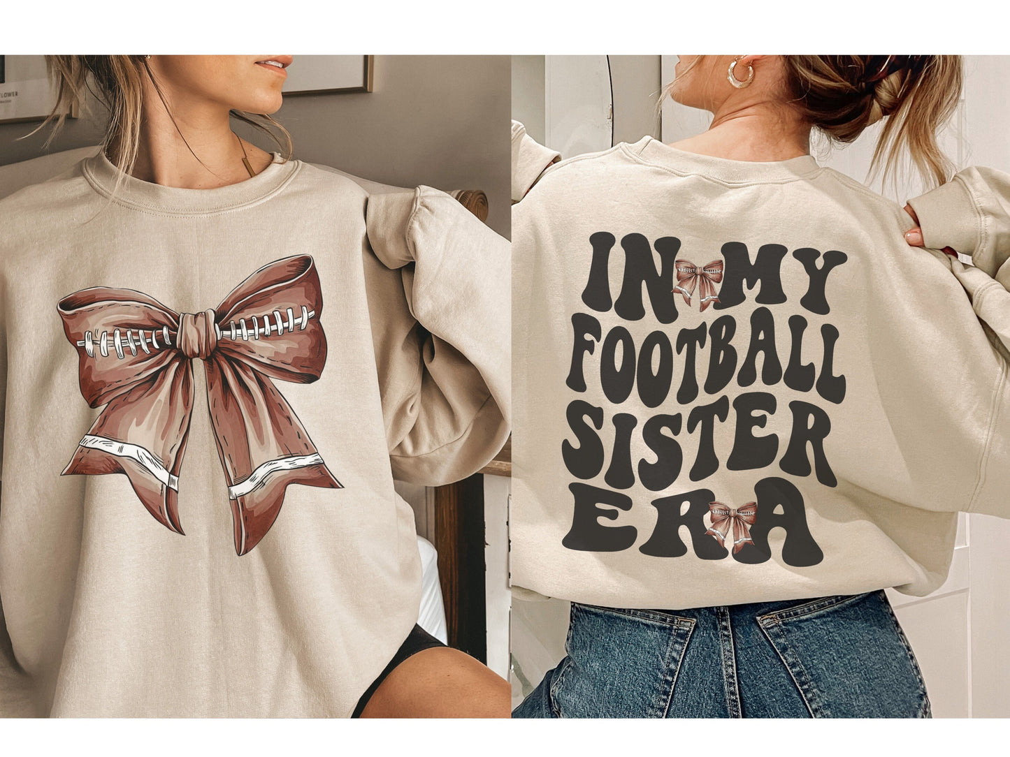 In My Football Sister Era Sweatshirt