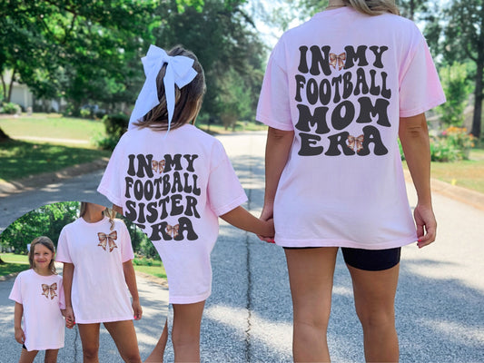 Football Mom and Sister Shirt