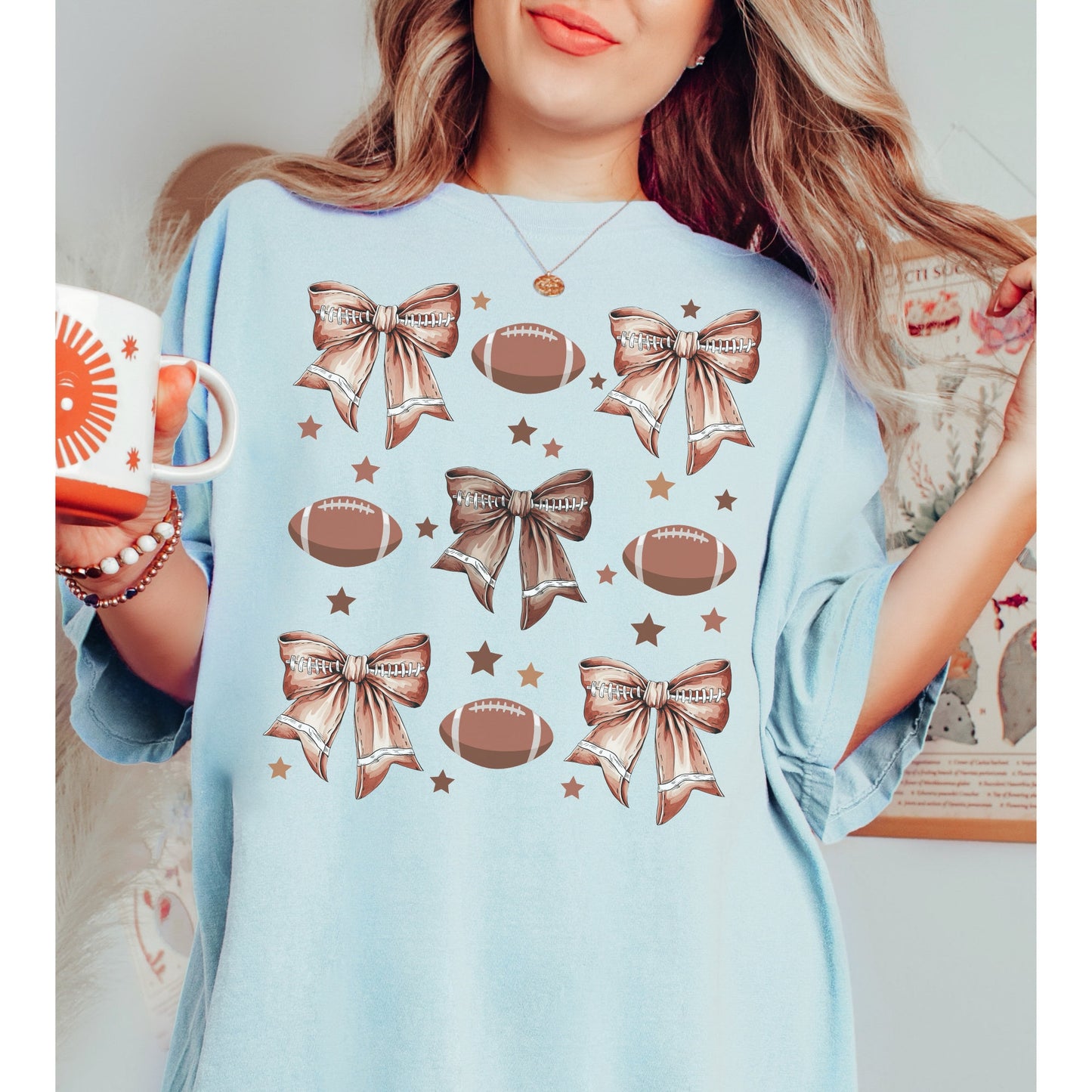 Football Bow Shirt