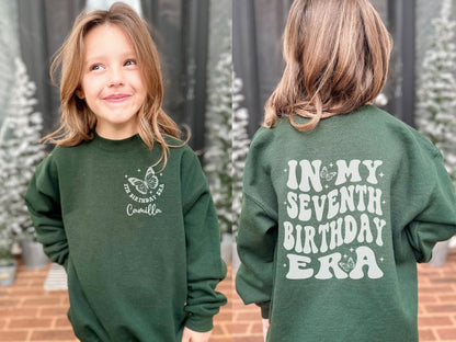 Custom In My Seventh Birthday Era Sweatshirt