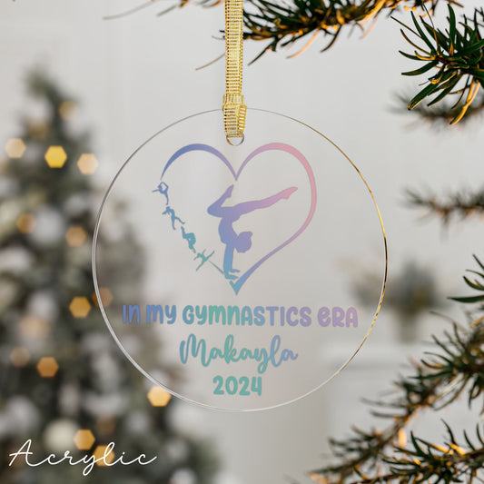 Personalized In My Gymnastics Era Ornament