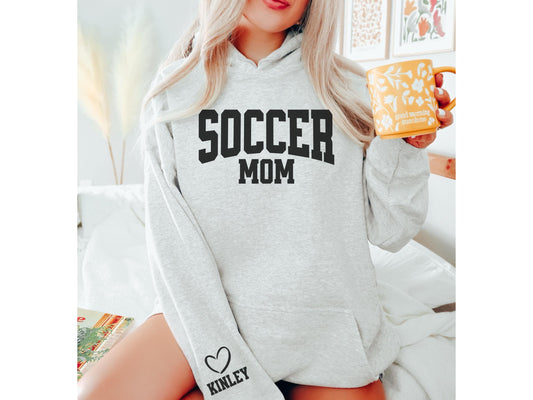 Personalized Soccer Mom Sweatshirt