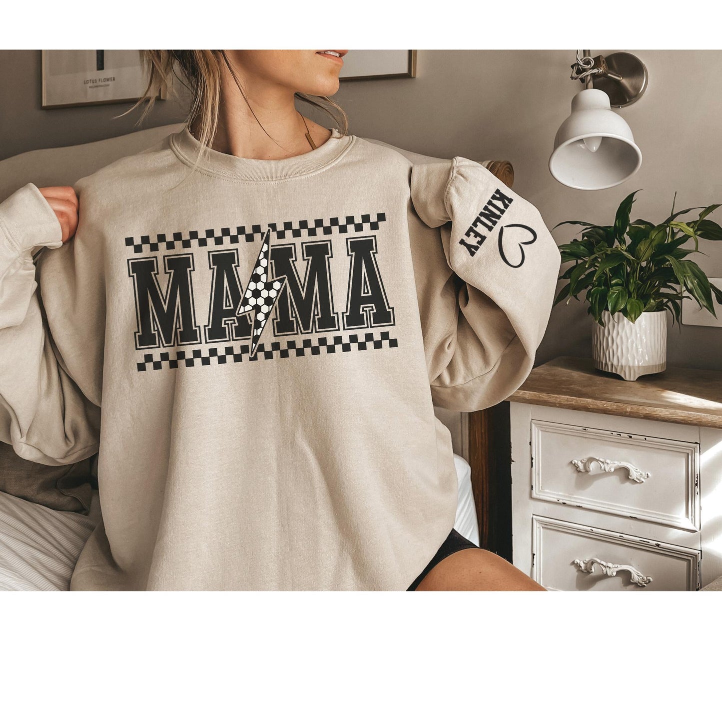 Personalized Soccer Mama Sweatshirt