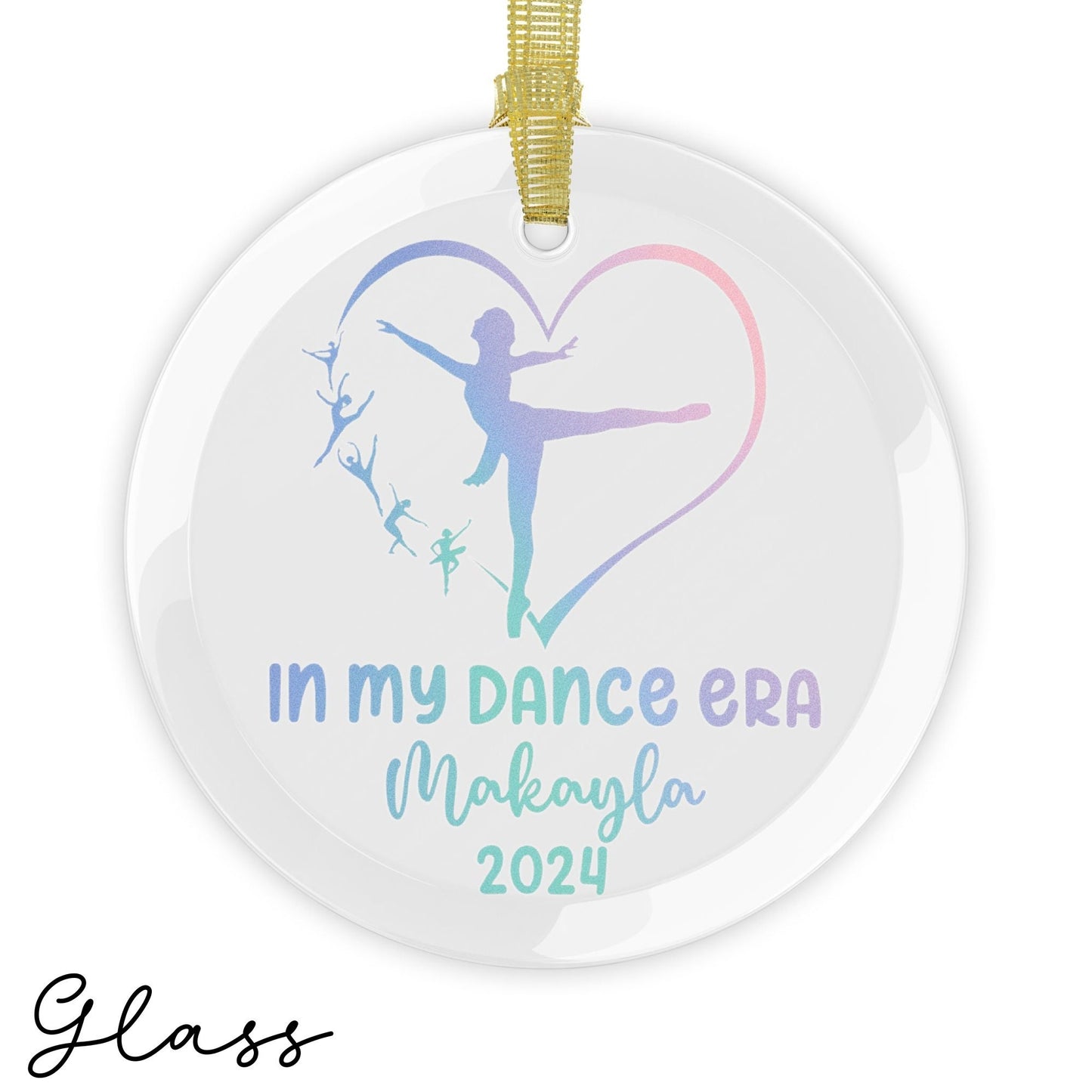 Personalized In My Dance Era Ornament