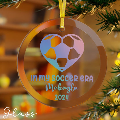 Personalized In My Soccer Era Ornament