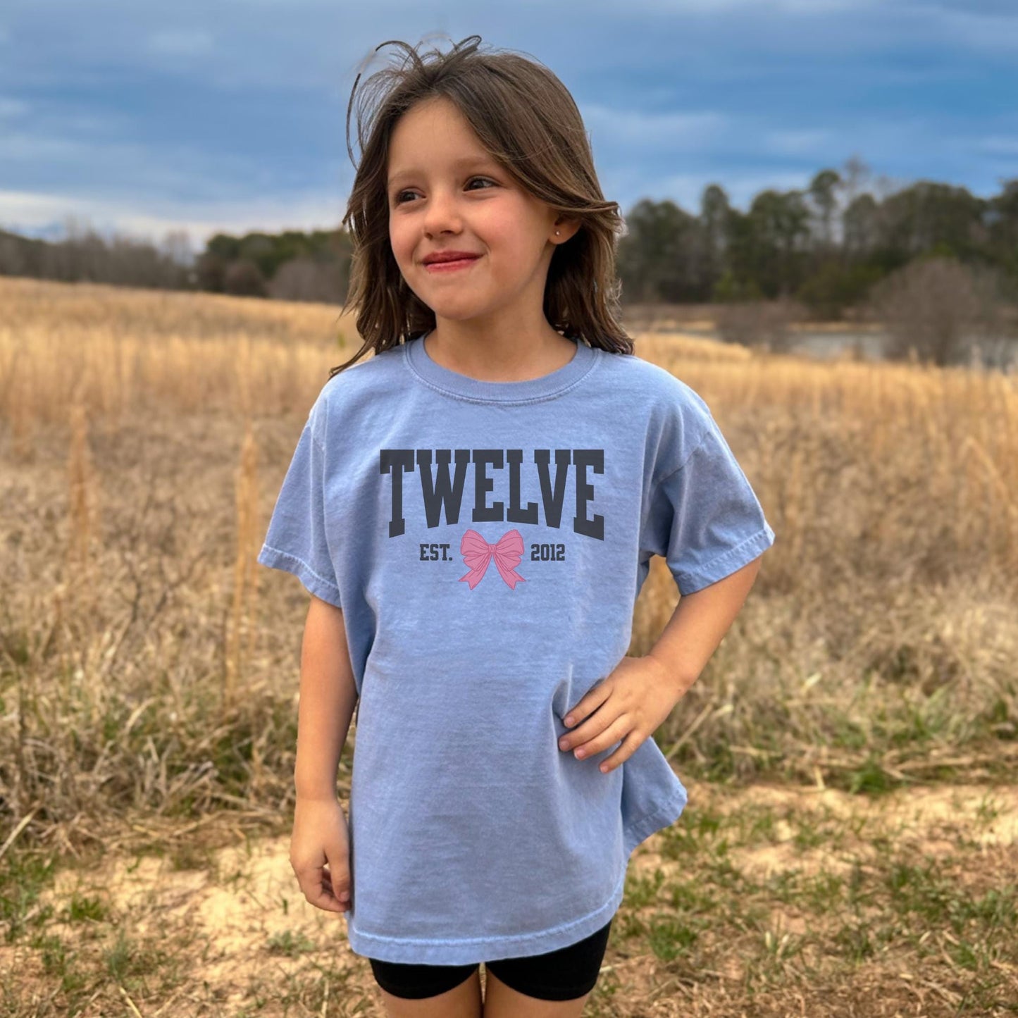 Coquette Bow Twelfth Birthday Shirt