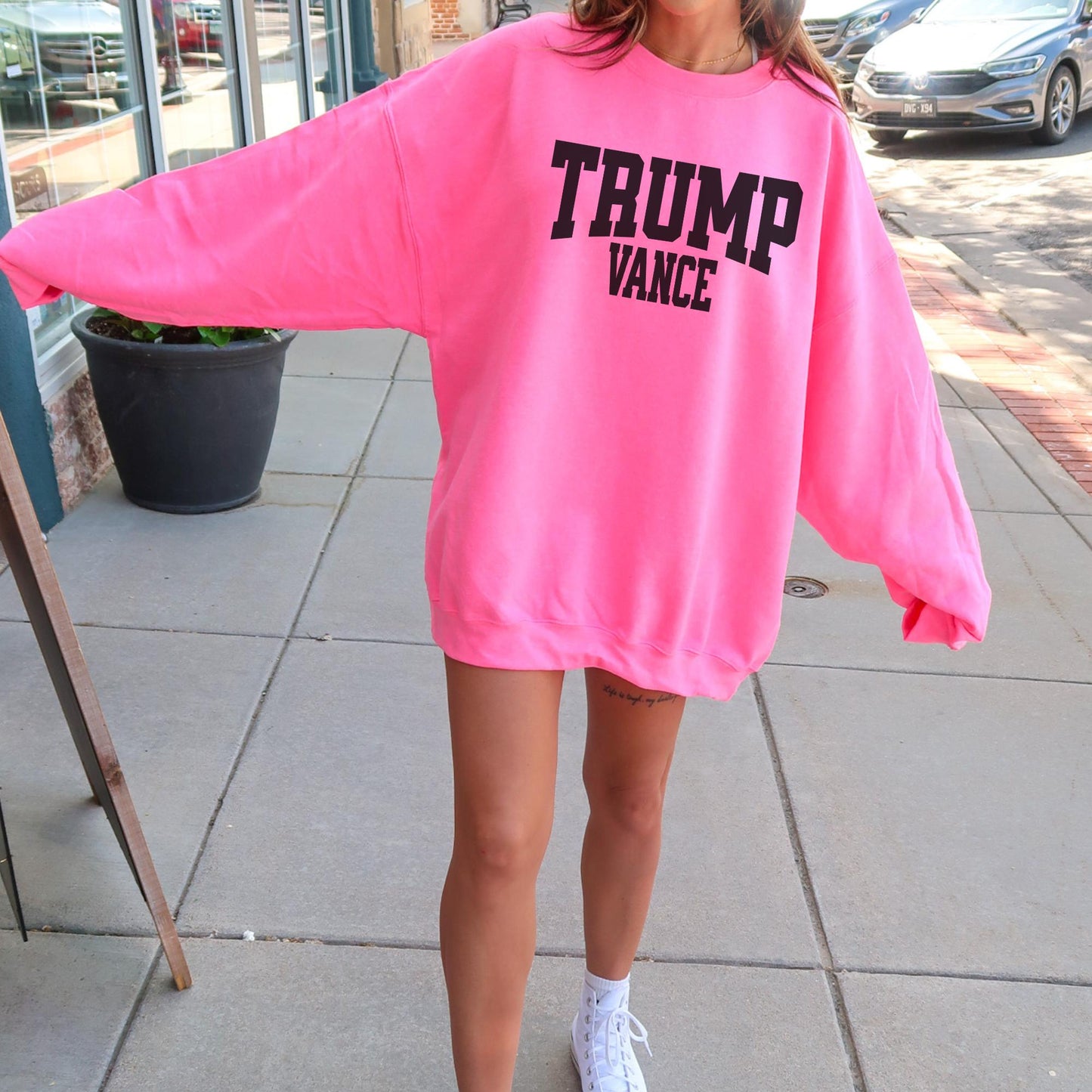 Trump Girl Sweatshirt, Trump Vance 2024, Republican, President Donald Trump and JD Vance Sweater, Trump Supporter