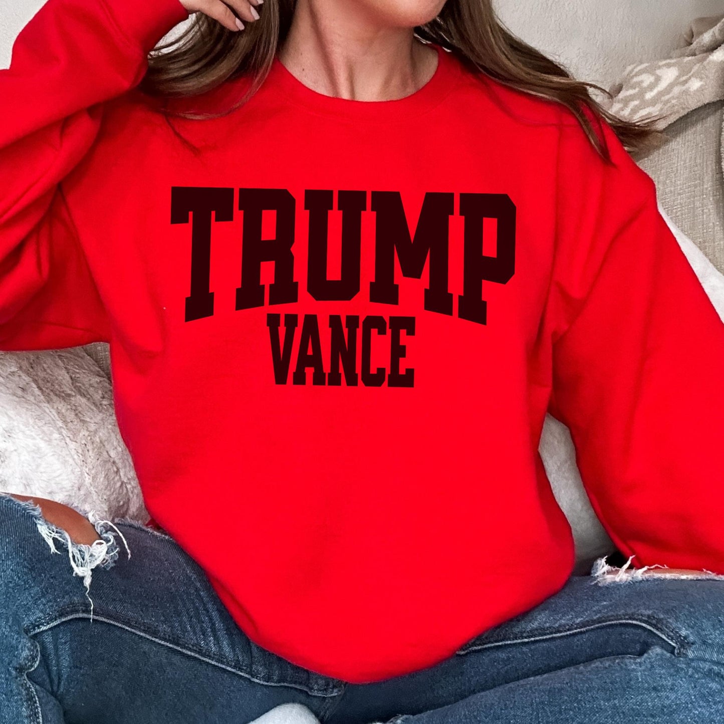 Trump Girl Sweatshirt, Trump Vance 2024, Republican, President Donald Trump and JD Vance Sweater, Trump Supporter