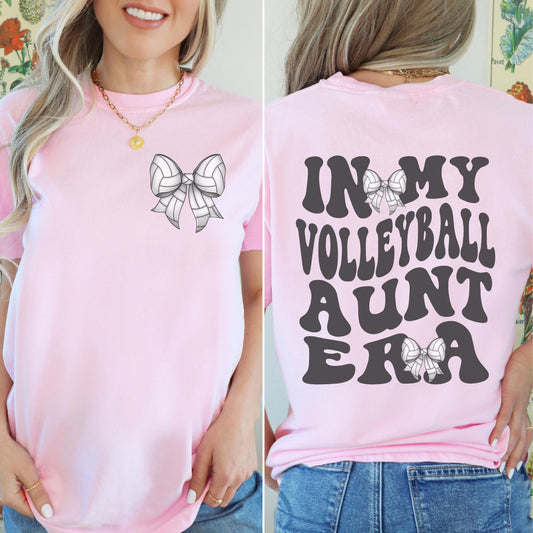 In My Volleyball Aunt Era Shirt