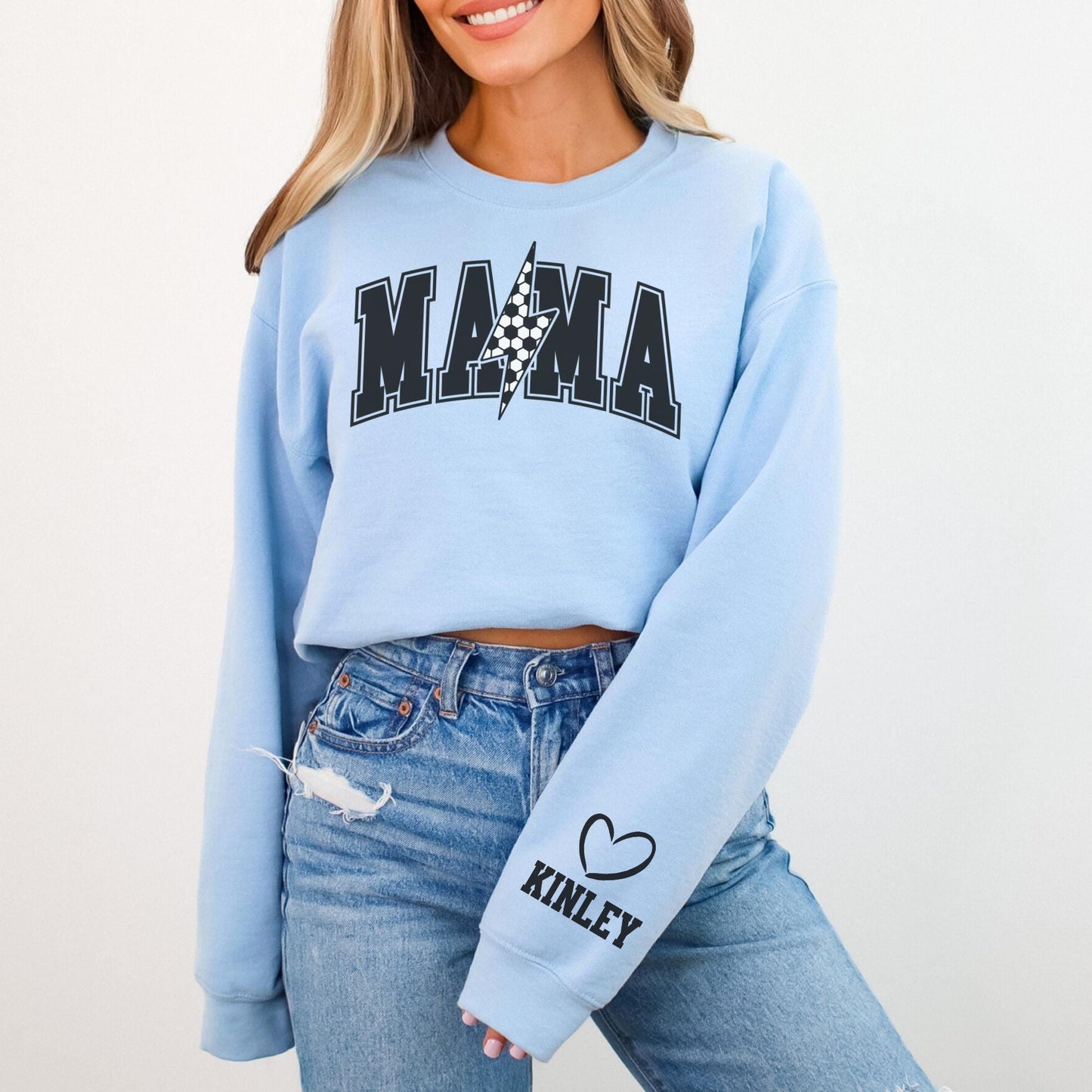 Personalized Soccer Mama Sweatshirt