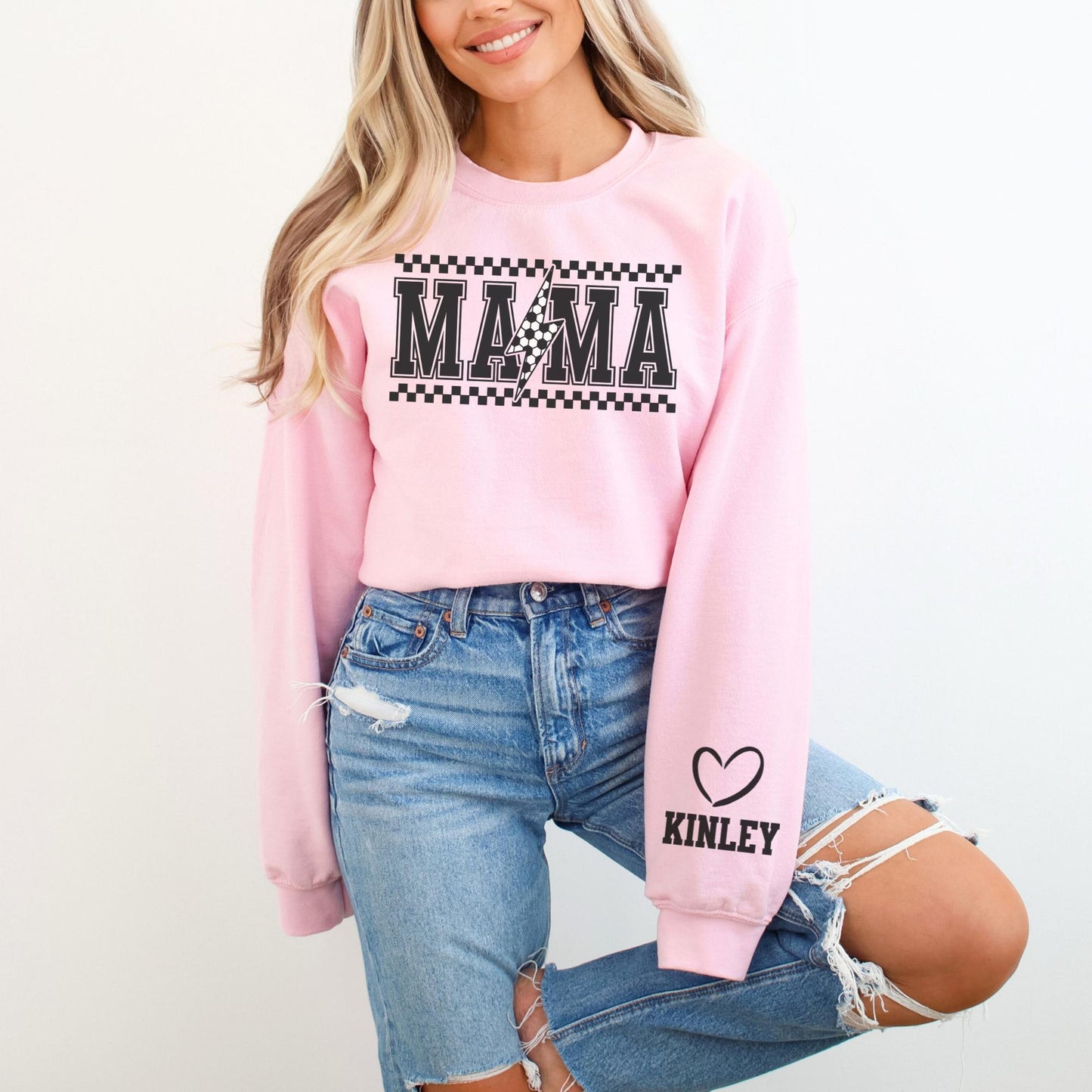 Personalized Soccer Mama Sweatshirt