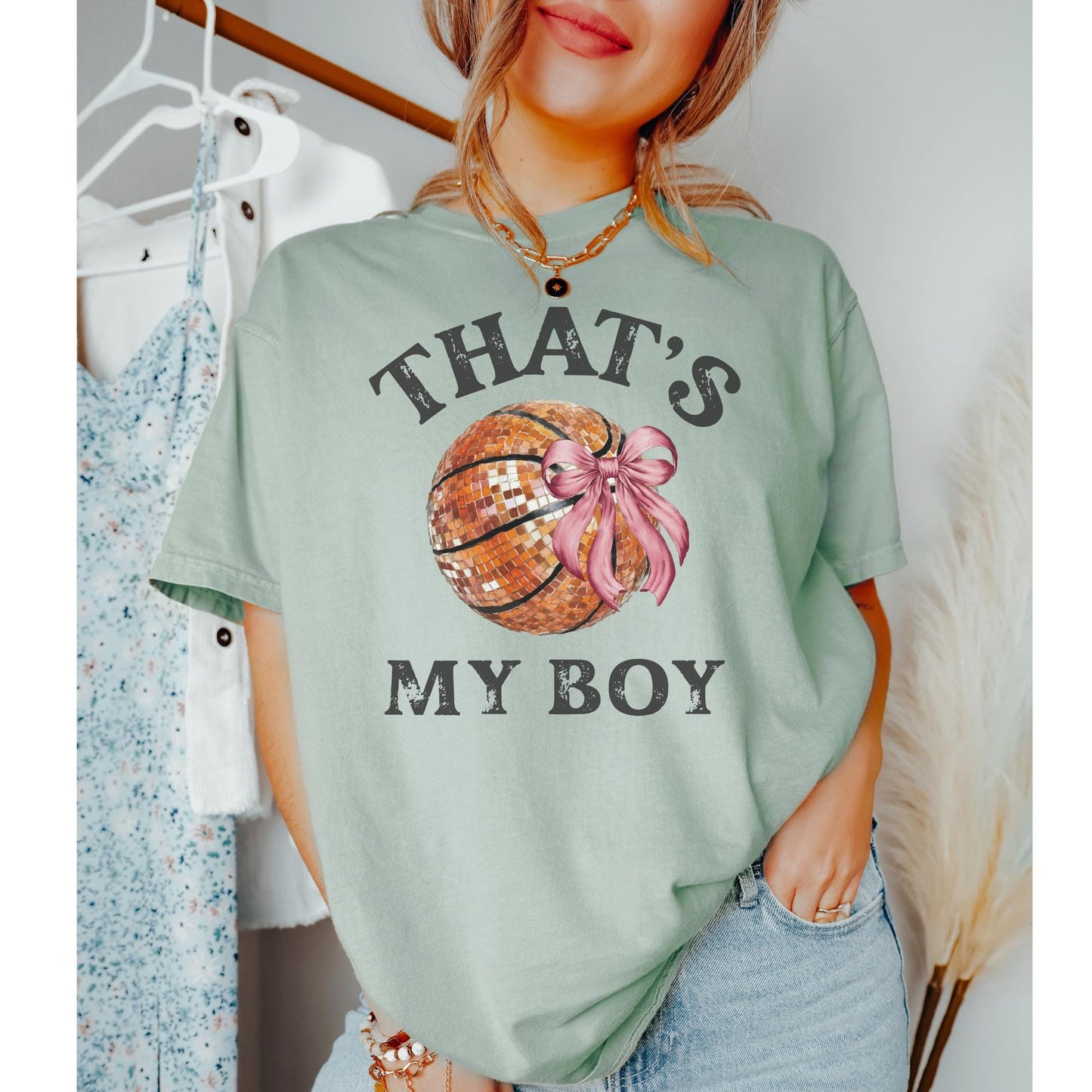 Basketball Mom Shirt That's My Boy