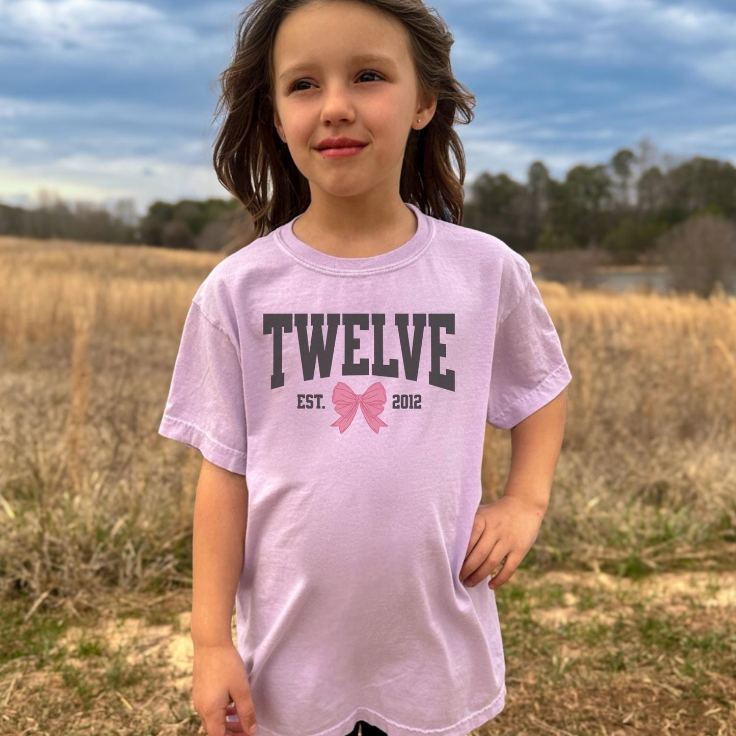 Coquette Bow Twelfth Birthday Shirt