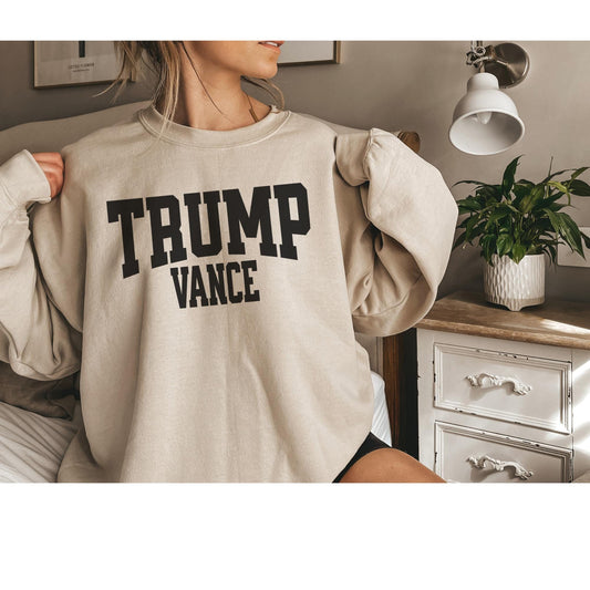 Trump Girl Sweatshirt, Trump Vance 2024, Republican, President Donald Trump and JD Vance Sweater, Trump Supporter