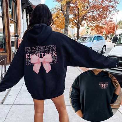 Personalized 18th Birthday Sweatshirt