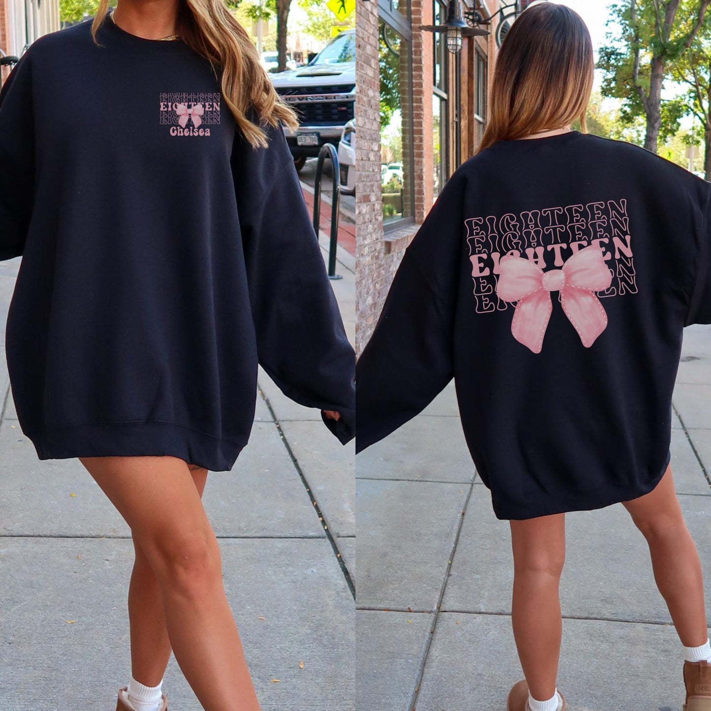 Personalized 18th Birthday Sweatshirt