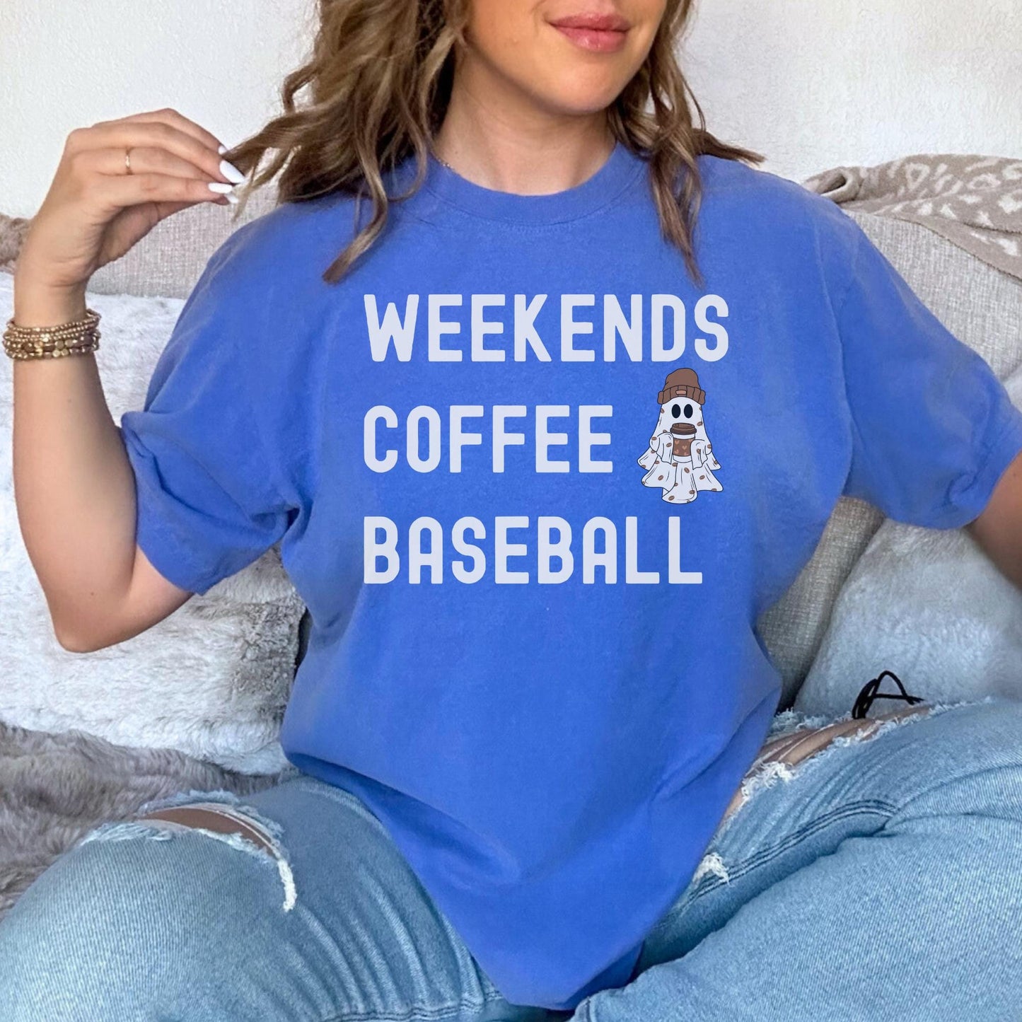 Weekends Coffee Baseball Shirt