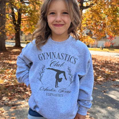 Personalized Gymnastics Social Club Sweatshirt