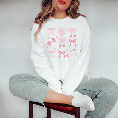 Coquette Workout Sweatshirt