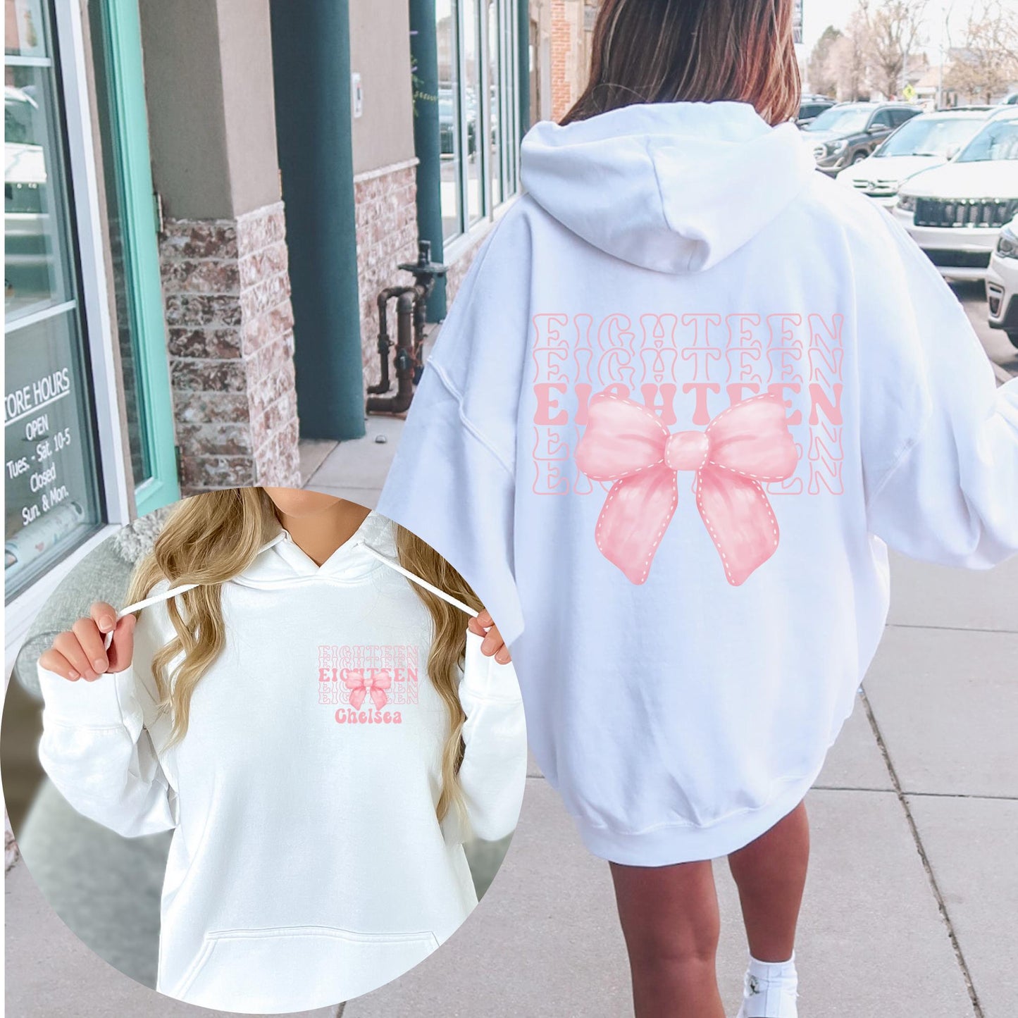 Personalized 18th Birthday Sweatshirt