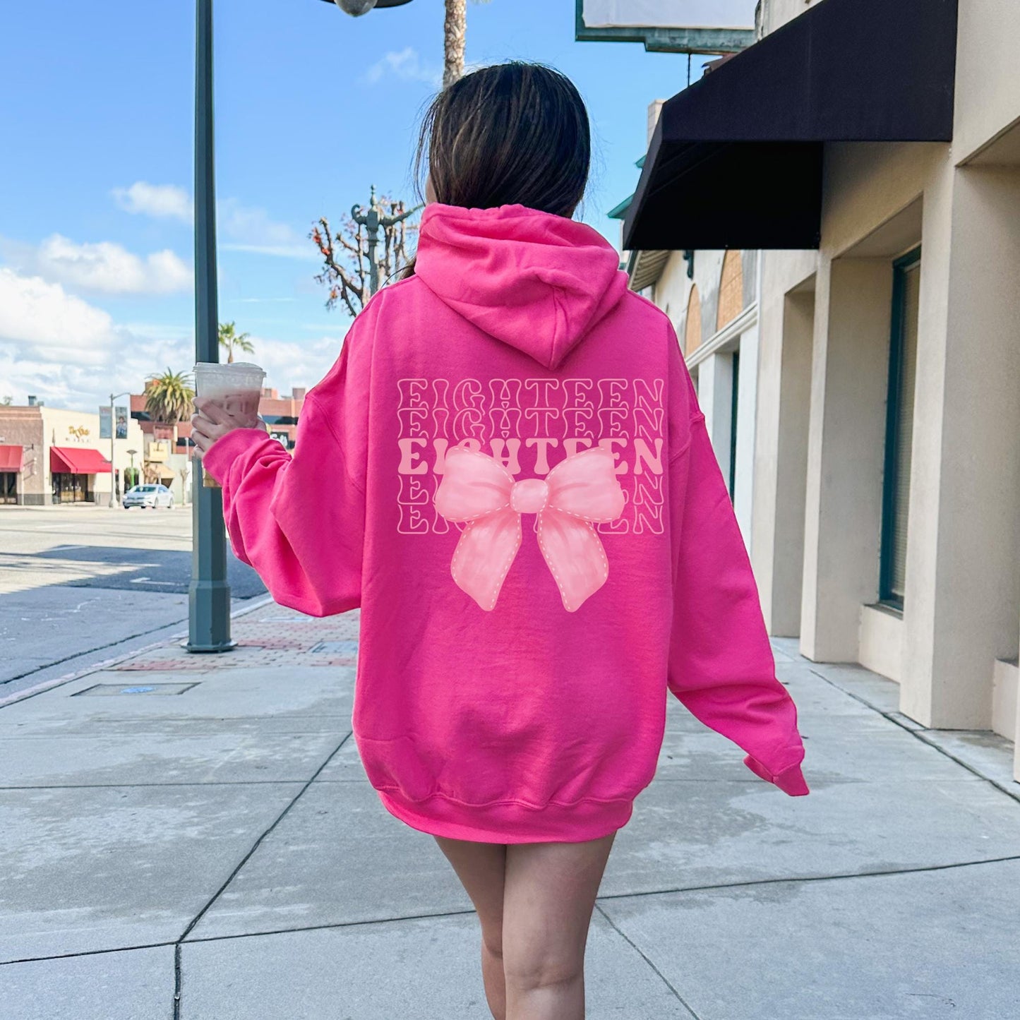 Personalized 18th Birthday Sweatshirt