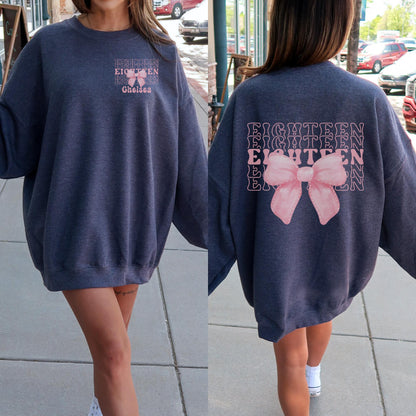 Personalized 18th Birthday Sweatshirt