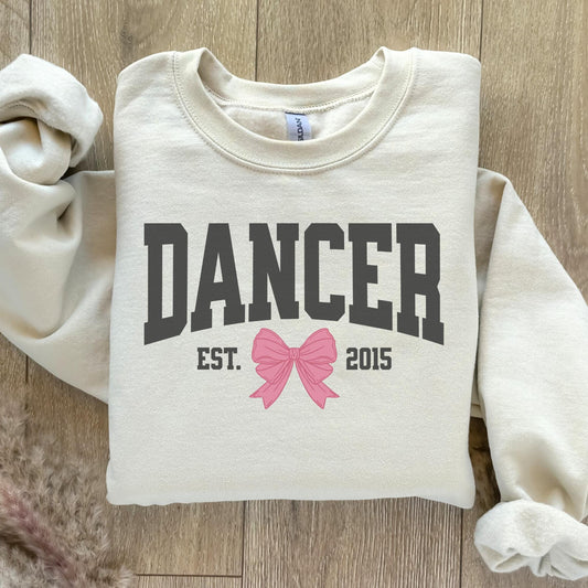 Custom Coquette Bow Dance Sweatshirt