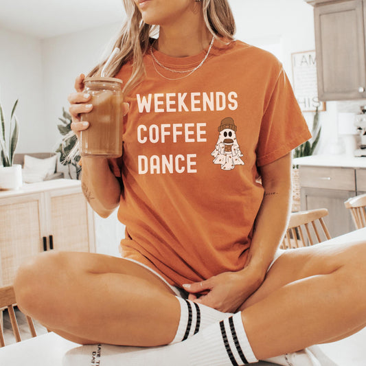 Weekends Coffee Dance Shirt