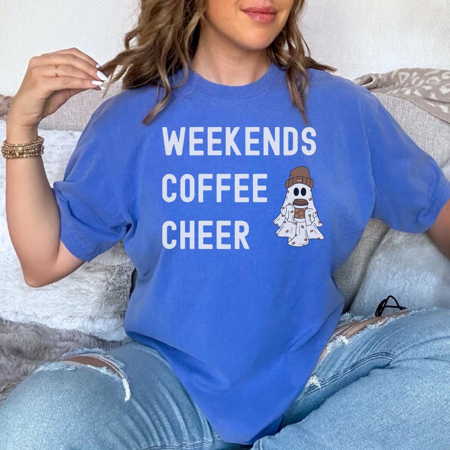 Weekends Coffee Cheer Shirt