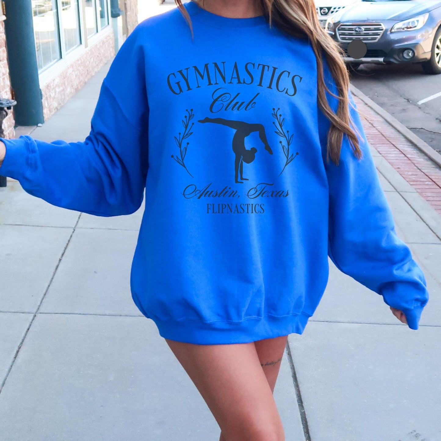 Personalized Gymnastics Social Club Sweatshirt