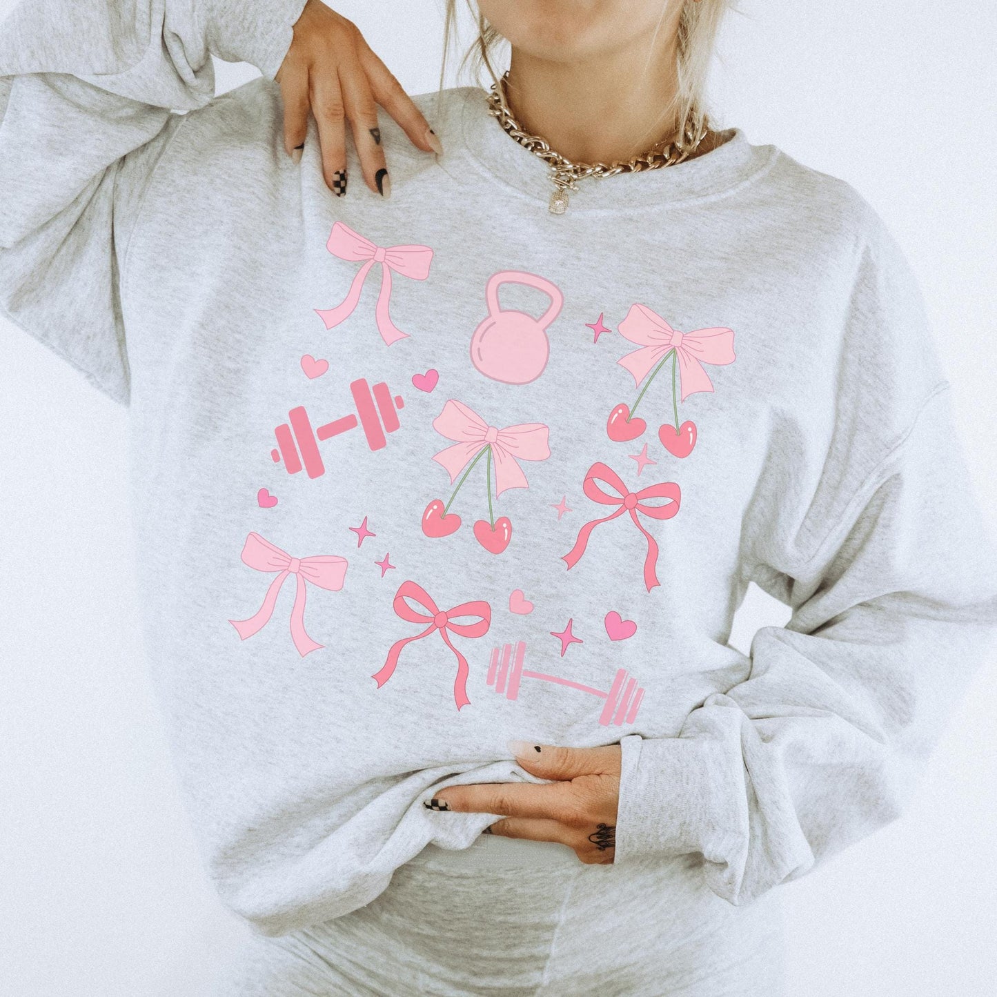 Coquette Workout Sweatshirt