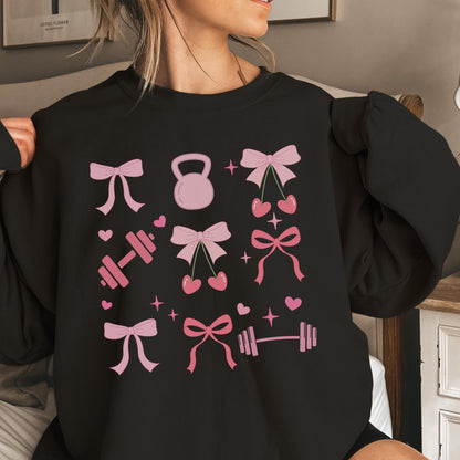 Coquette Workout Sweatshirt