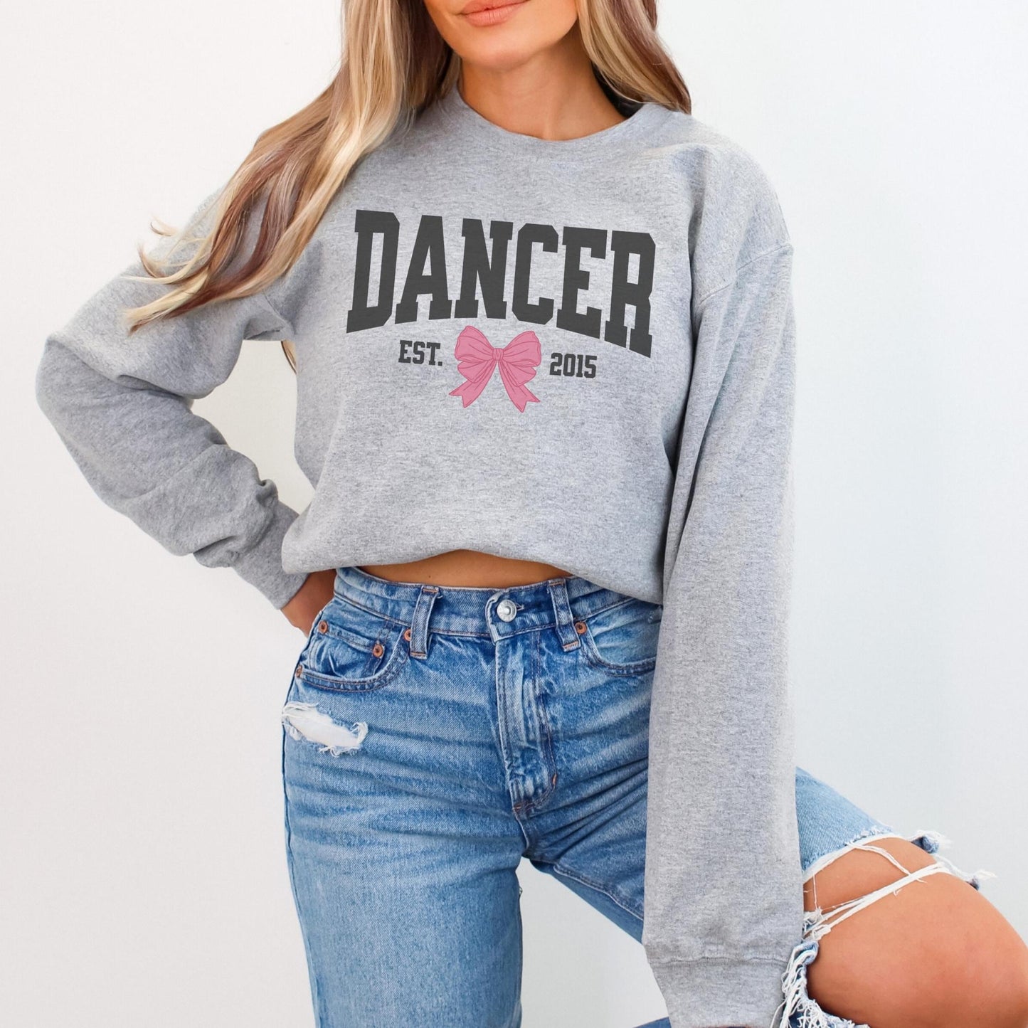 Custom Coquette Bow Dance Sweatshirt