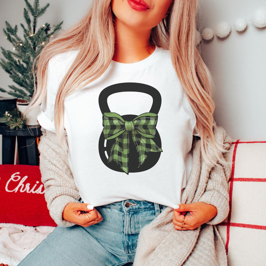 Christmas Kettlebell Bow Workout Top