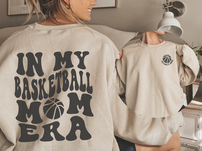 Personalized In My Basketball Mom Era Sweatshirt